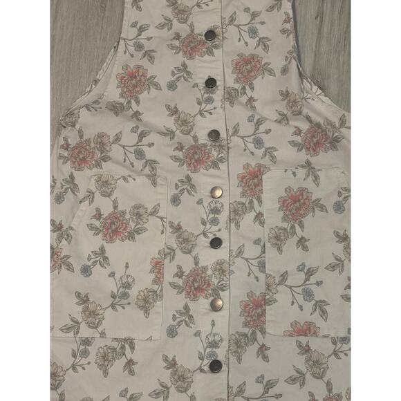 Vintage So Floral Bib Overalls - Picture 3 of 5